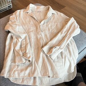 Madewell cream tunic